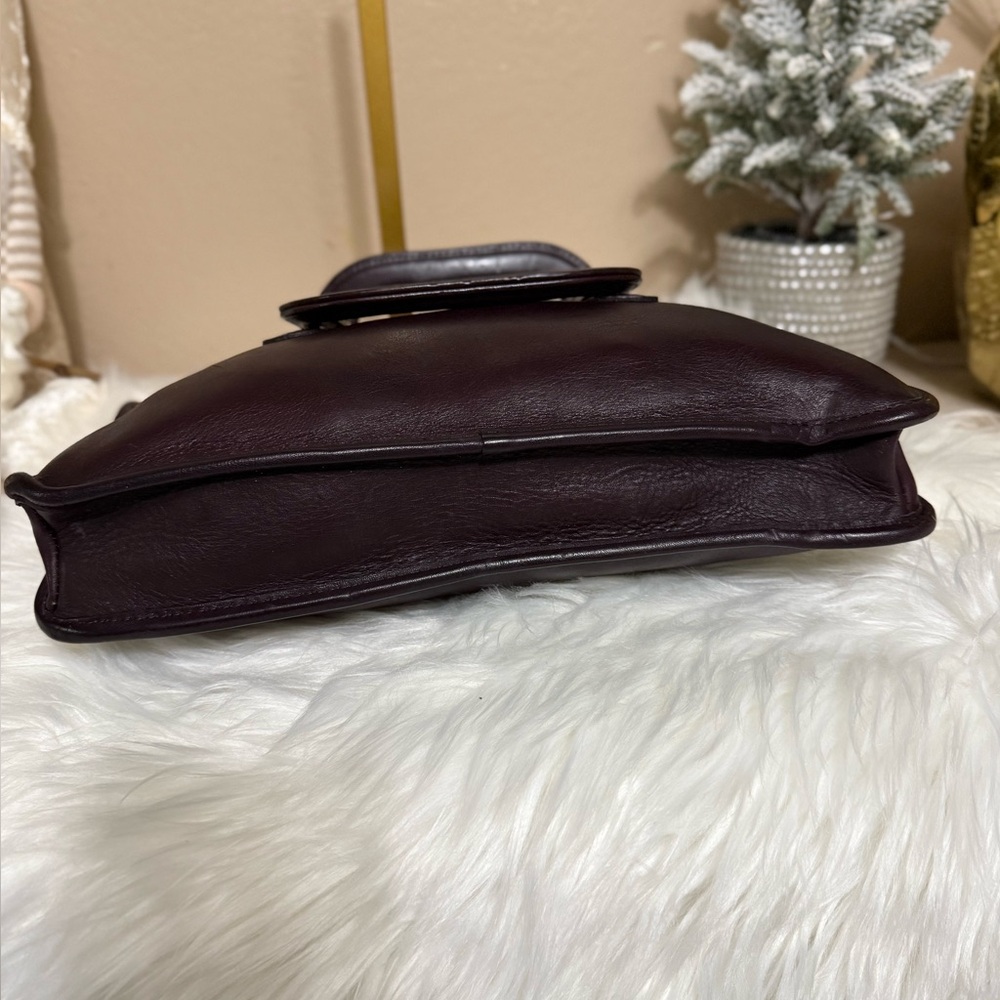 Vintage Coach Slim Satchel leather bag - Picture 10 of 12